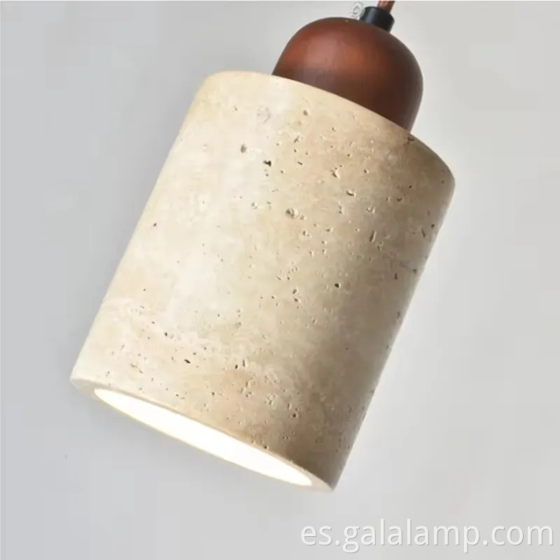 Lámpara colgante escandinava moderna para dormitorio y cocina.